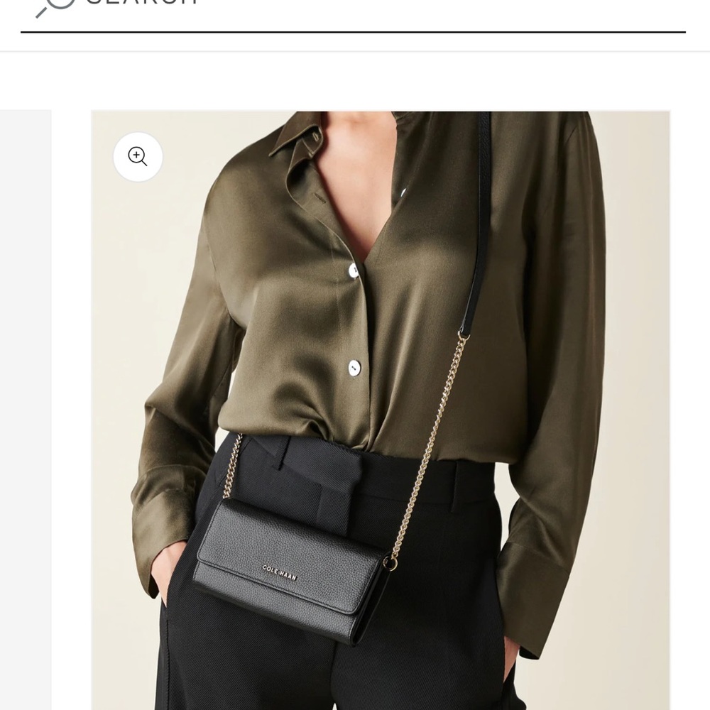 Cole Haan Pebbled Leather Crossbody